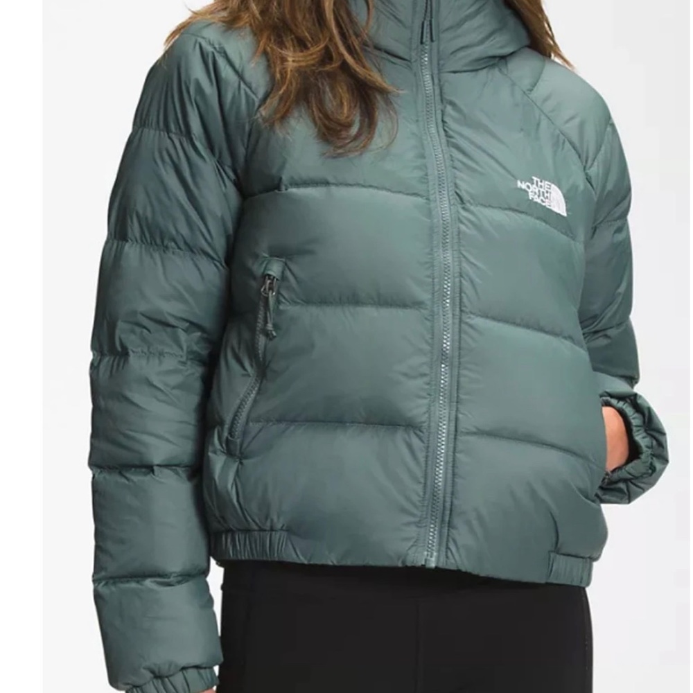 NWT Women’s North Face Hydrenelite Down Hoodie- Size M Popular Balsam Green